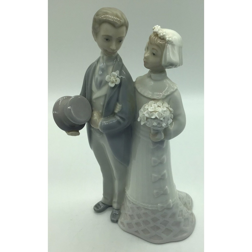 lladro figurines collectibles bride and‎ groom